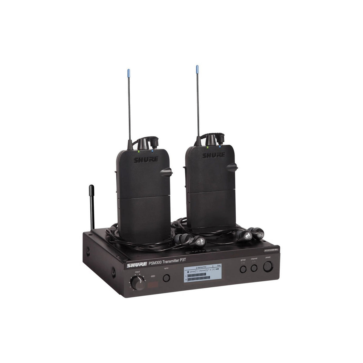 Shure P3TR112TW PSM300 Twinpack H20