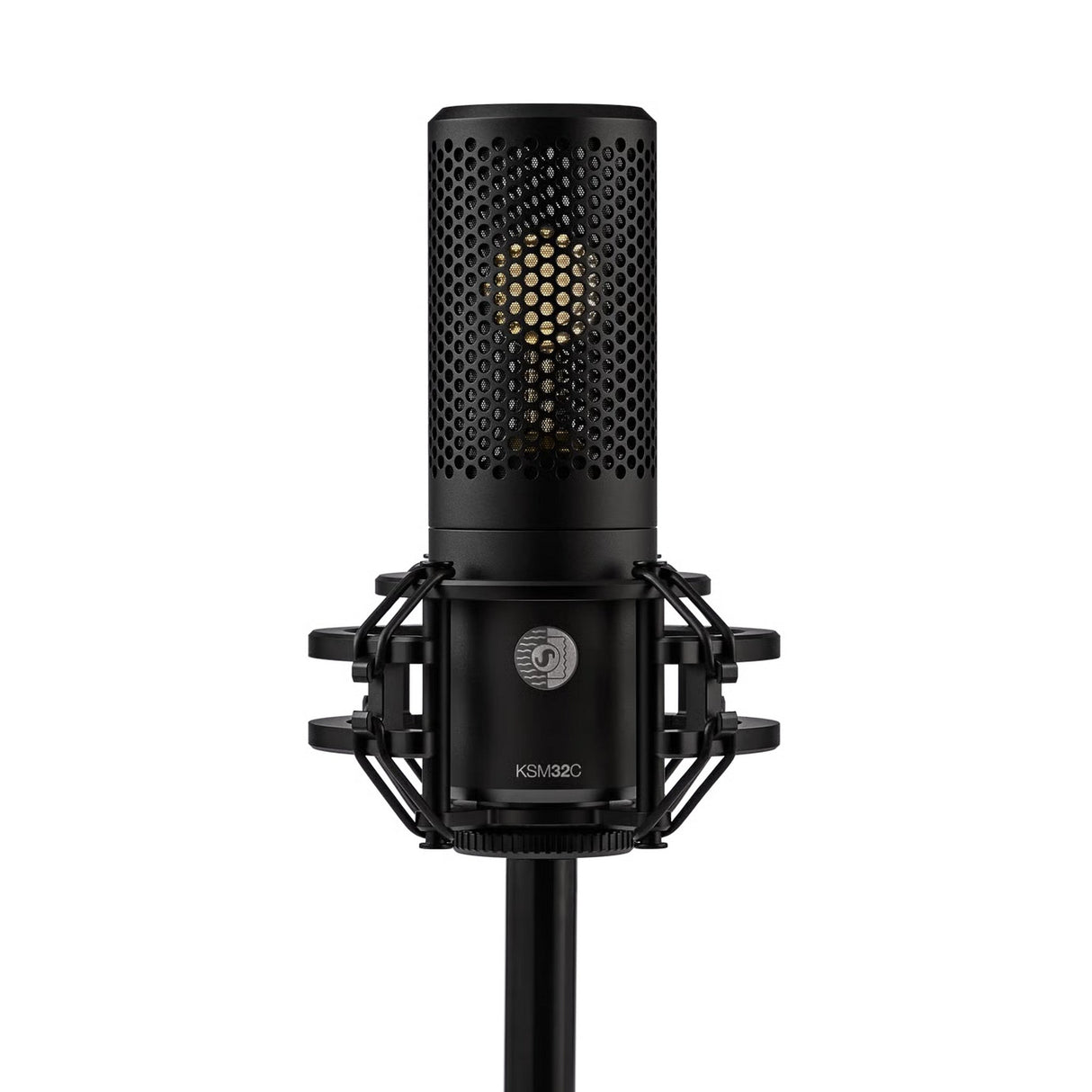 Shure KSM32C/SM Cardioid Condenser Microphone Studio Kit with Shock Mount, Magnetic Pop Filter, Case, and Threaded Adapter