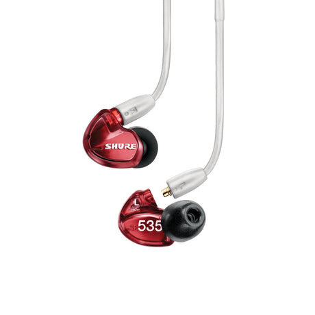 Shure SE535LTD+UNI Limited Edition Sound Isolating Earphones, Red
