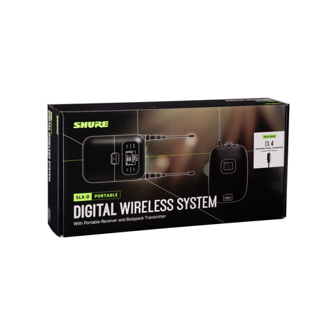 Shure SLXD15/DL4B Portable Digital Wireless Bodypack System with DL4