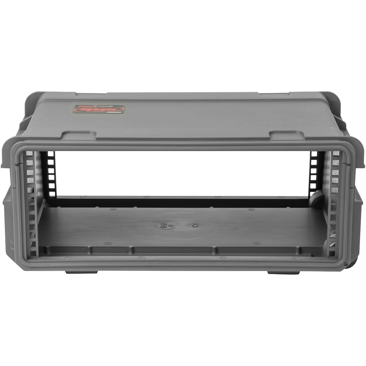 SKB 3i-4U11-W 4U Injection Molded 11-Inch Deep Rack with Wheels