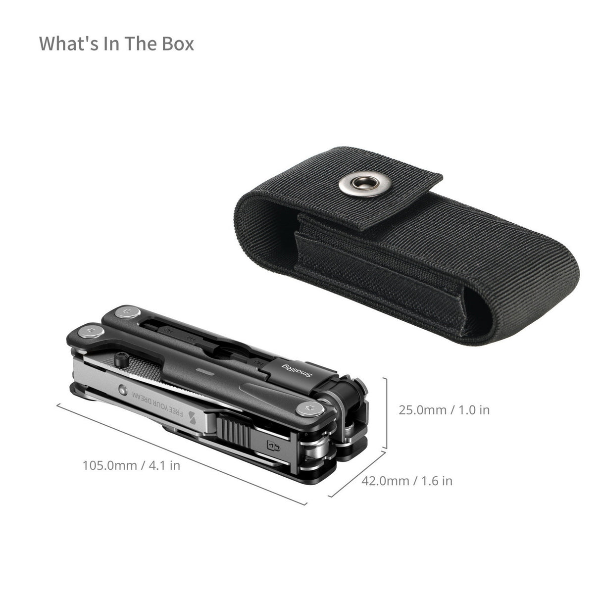 SmallRig 5294 EDC Multi Tool for Camera Rigs and Everyday Carry