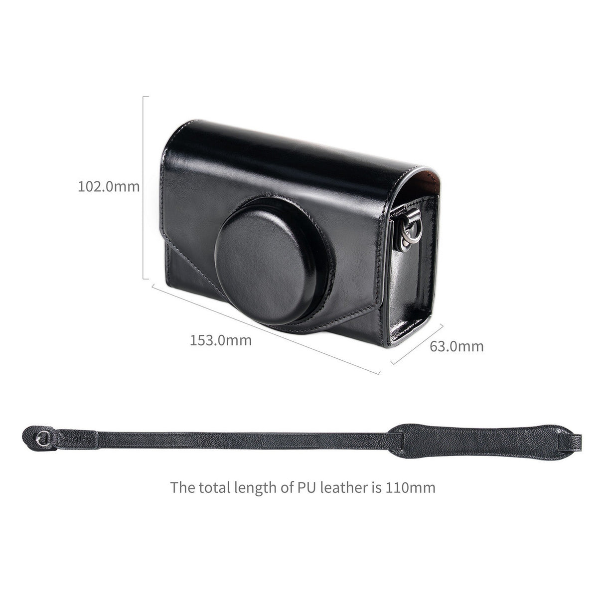SmallRig Leather Storage Bag for Fujifilm X-E5/X100VI
