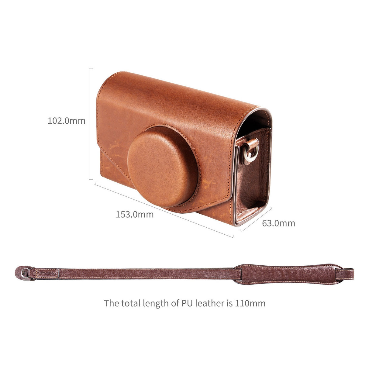 SmallRig Leather Storage Bag for Fujifilm X-E5/X100VI