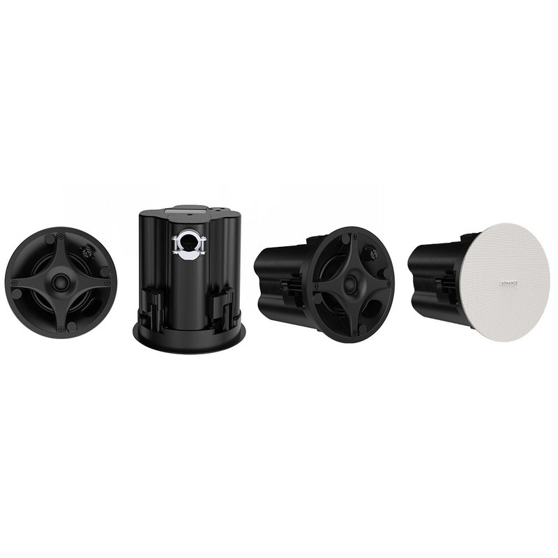 Sonance PS-C41RT Professional Series 4-Inch 60W In-Ceiling Speaker White Pair