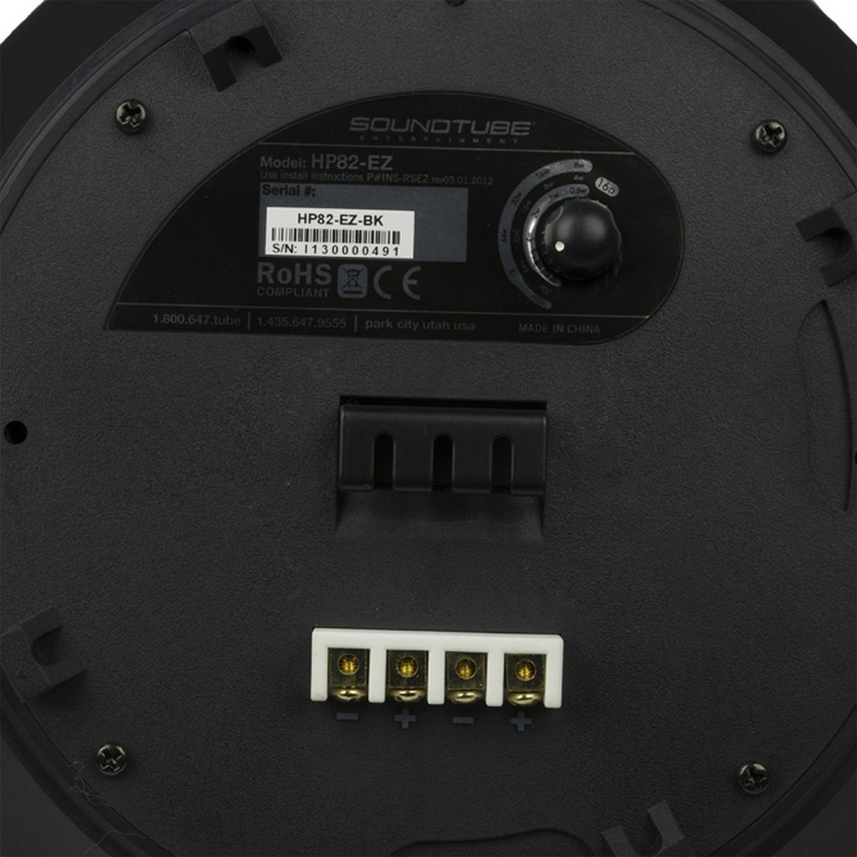 SoundTube HP82‑EZ 8-Inch High‑Power Hanging Pendant Speaker