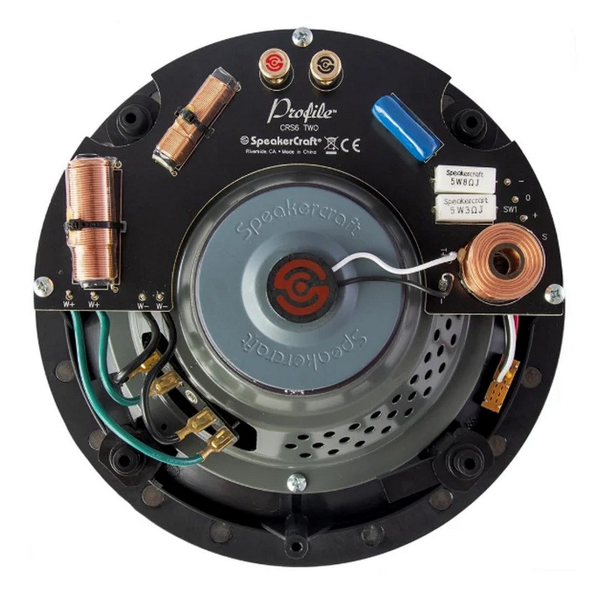 SpeakerCraft Profile CRS6 One 6.5 Inch 2-Way In-Ceiling Speaker