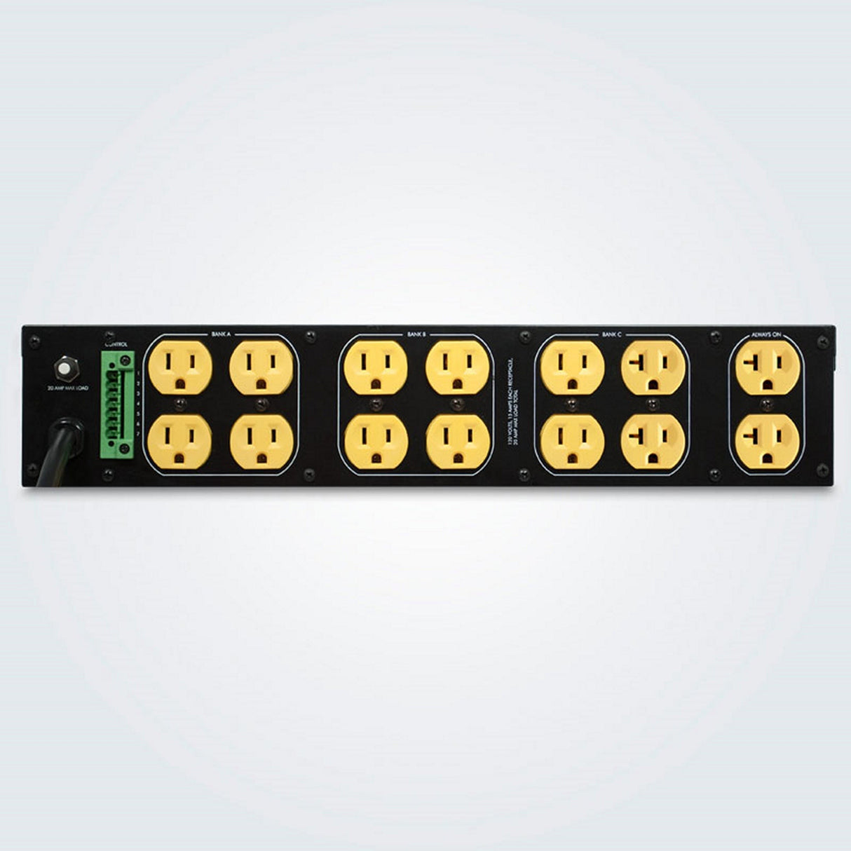 SurgeX SEQ 120V/20A Sequencing Surge Eliminator and Power Conditioner, 2RU