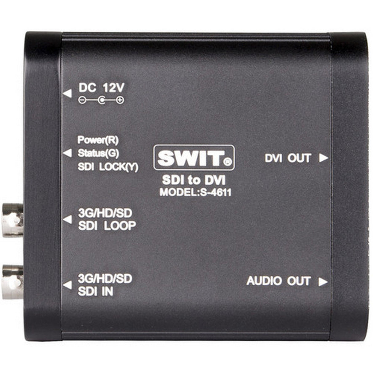SWIT S-4611 Portable 3G/HD/SD-SDI to DVI-D Converter