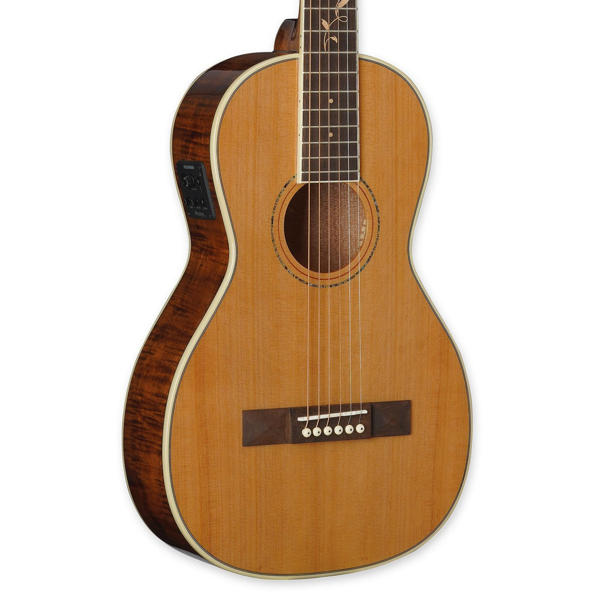 Tagima Florens Series FS 500 NC EQ Parlor Acoustic Electric Guitar