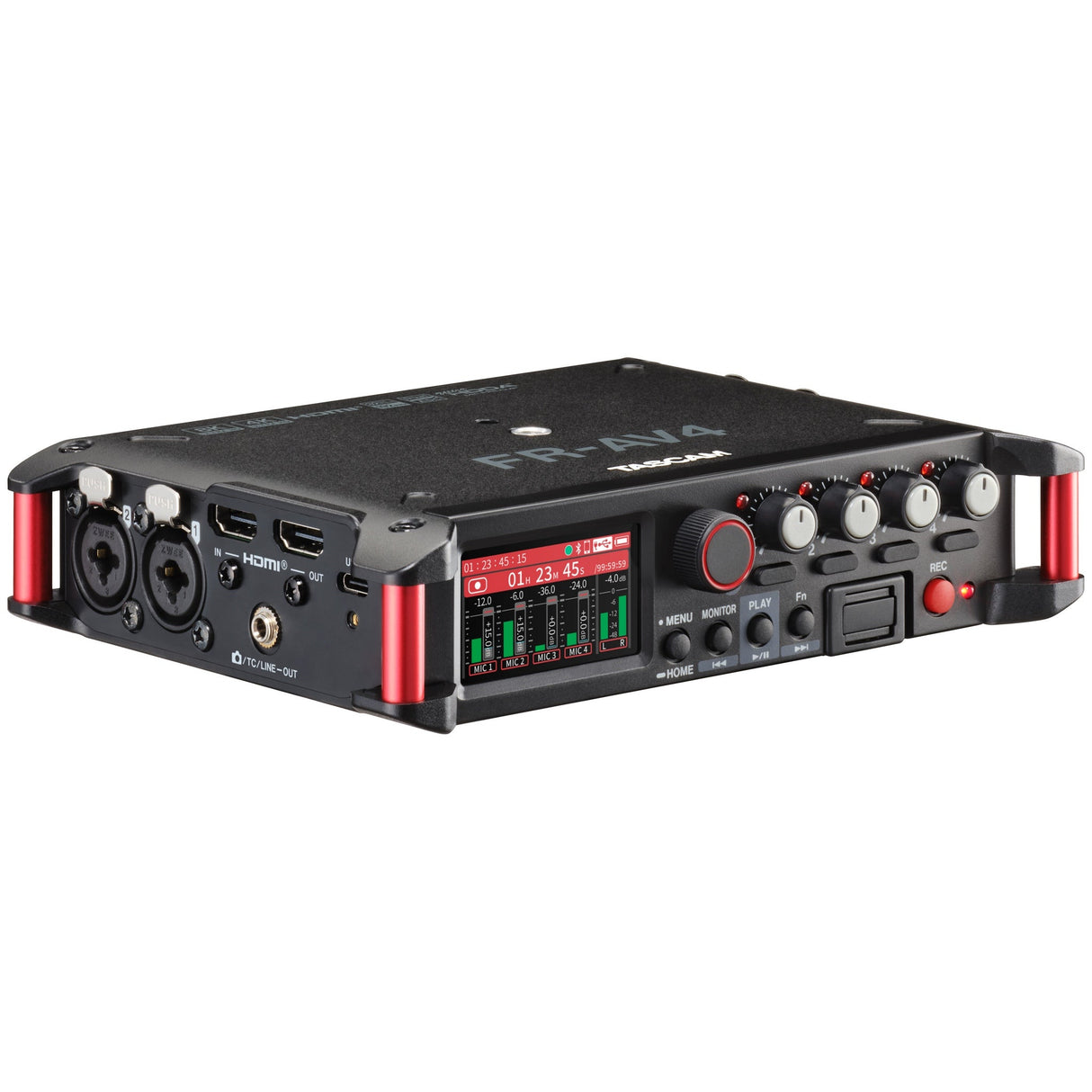 TASCAM FR-AV4 Professional 4 Channel 32-Bit Float Field Recorder