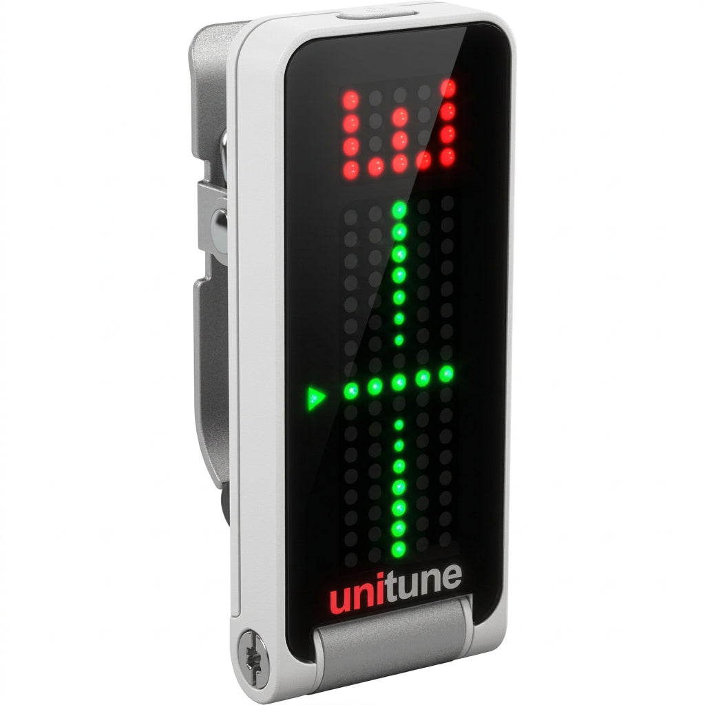 TC Electronic Unitune Clip Chromatic and Strobe Clip-On Tuner