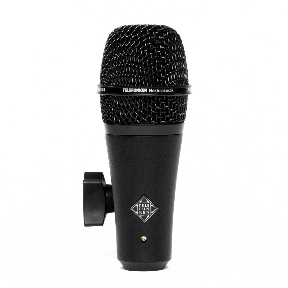 Telefunken M80-SHB Black Low Profile Dynamic Series Cardioid Mic for Snare Drum & Vocals
