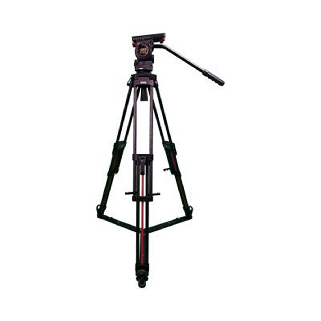 Teris TS-H12CF-Q 2-Stage Carbon Fiber Tripod System with 100mm Flat Base Fluid Head