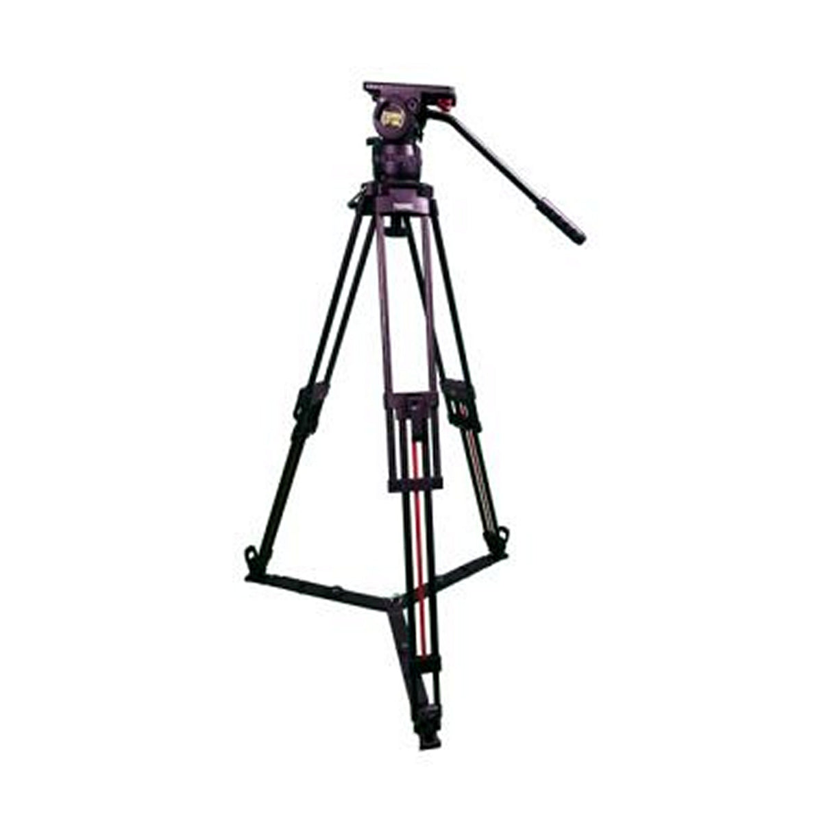 Teris TS-H20CF-Q 2-Stage Carbon Fiber Tripod System with 100mm Flat Base Fluid Head