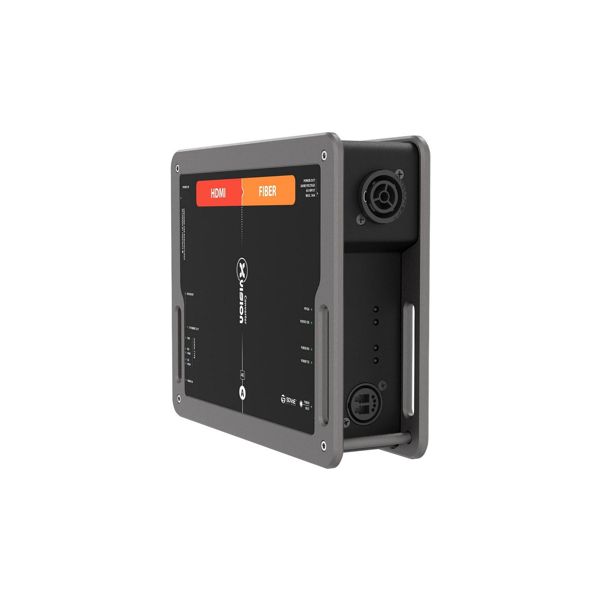 Theatrixx 12G-SDI to Fiber Converter Single-Mode or Multimode OpticalCON Duo or Optical QUAD