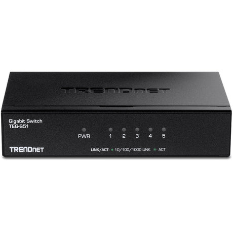 TRENDnet TEG-S51 5-Port Gigabit Desktop Switch