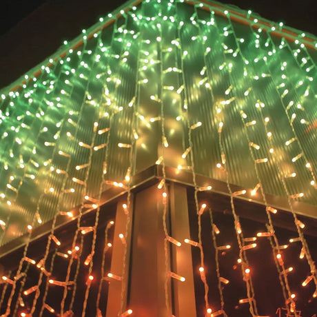 Twinkly Pro Plus Curtains RGBW Decoration Lighting Wire 40-Inch Wide 6.5-Feet Tall 250-Lights