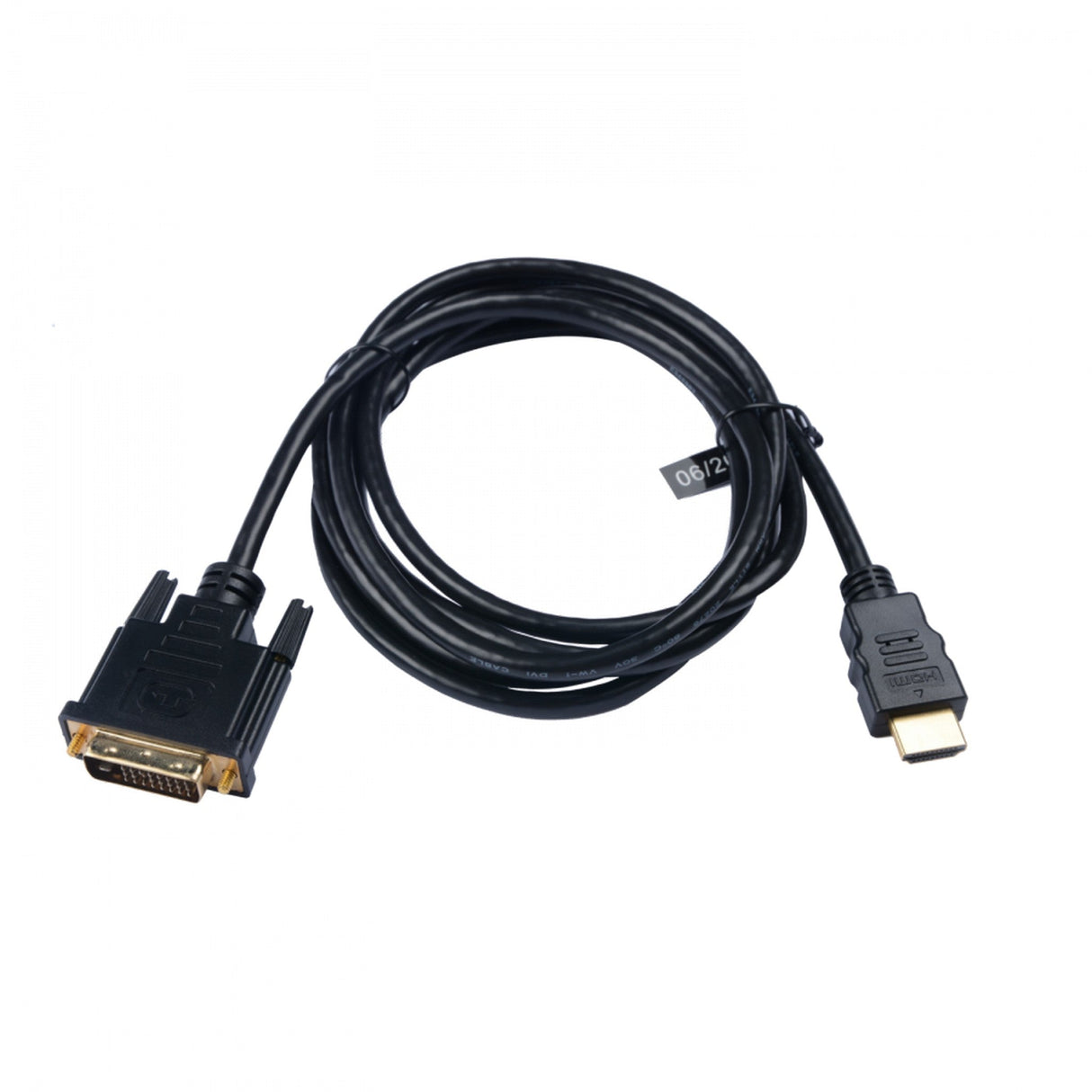 V7 V7E2HDMIDVID-02M HDMI 1.4 Male to DVI-D Male Single-Link 1080P FHD Cable 6.6-Foot Black