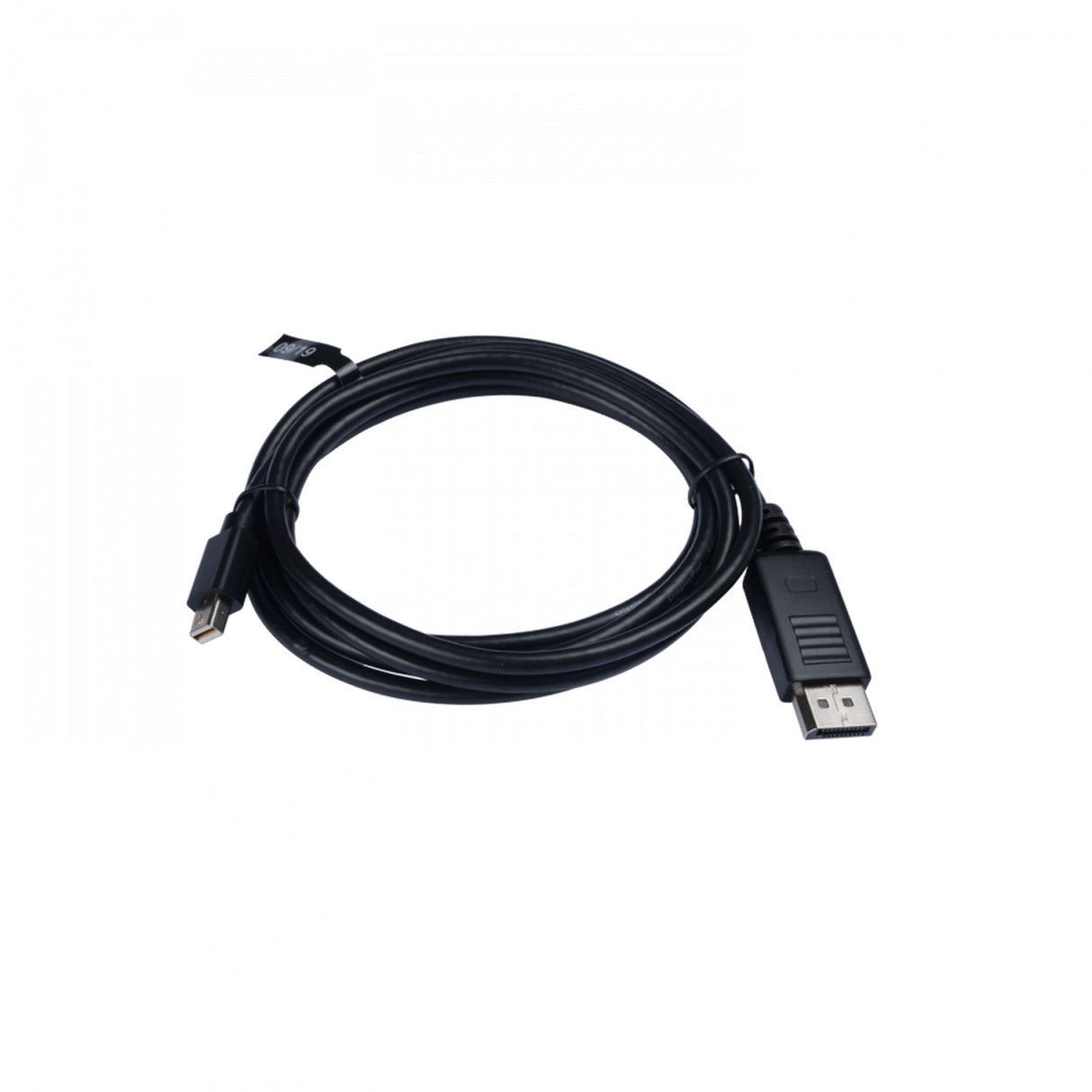 V7 V7MDP2DP-6FT-BLK-1E Mini DisplayPort 1.2 to DisplayPort 1.2 Male 21.6 Gbps 4K UHD Cable 6.6-Foot Black
