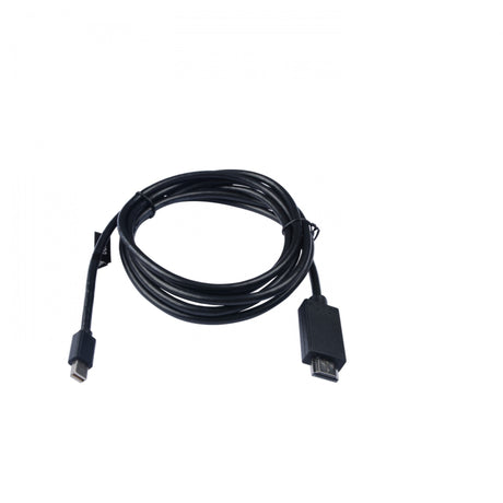 V7 V7MDP2HD-02M-BLK-1E Mini DisplayPort 1.2 to HDMI 1.4 Male 21.6 Gbps 4K UHD Cable 6.6-Foot Black