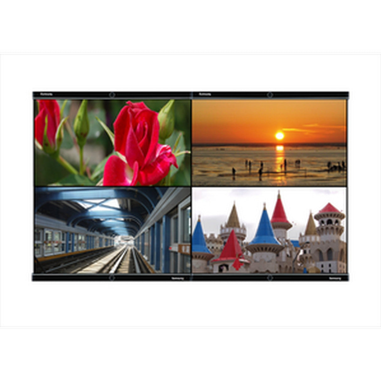 VigilLink 4 CH 4K In/Out Video Wall Controller 2x4 Matrix Switch