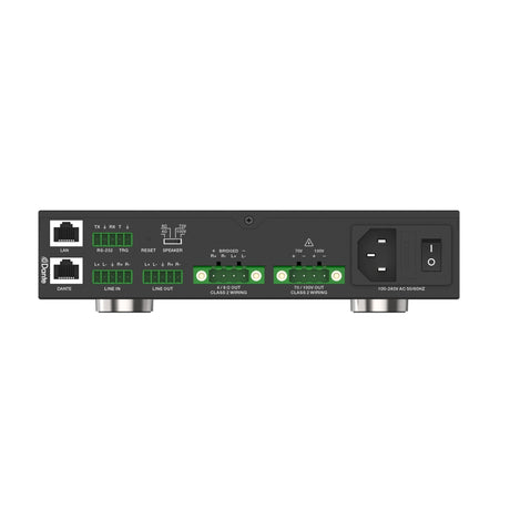 VigilLink 2-Channel 150W Dante Class D Audio Amplifier