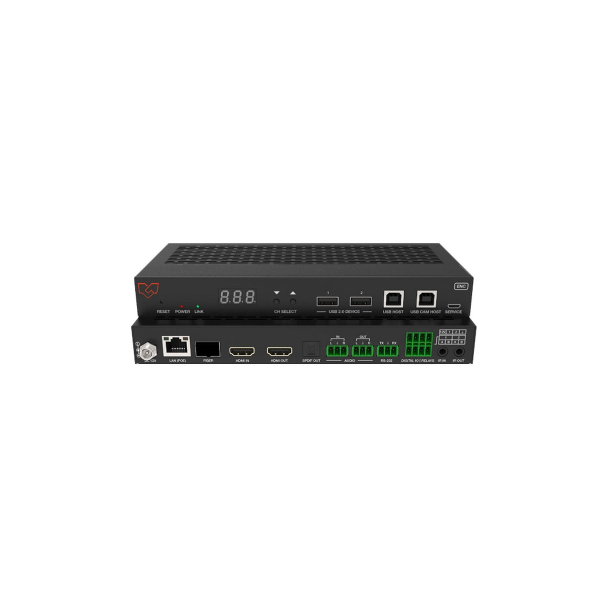 VigilLink 1G JPEG2000 4K30 AVoIP Lossless 4K AV Over IP Receiver