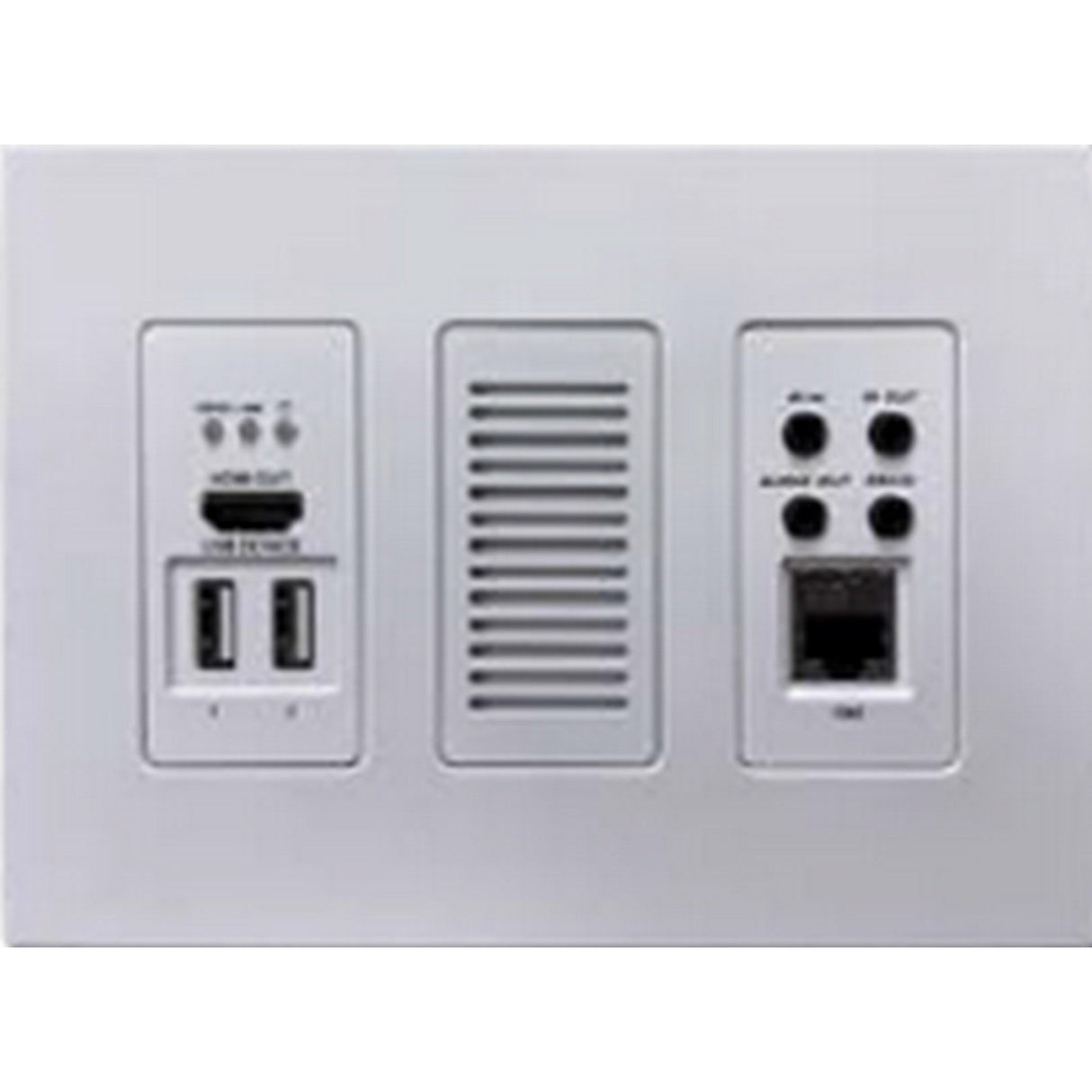 VigilLink US SDVoE Wall Plate AV Signal Receiver with HDMI and Icron USB-C