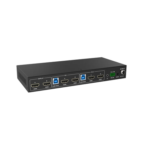 VigilLink 2-Port Dual 8K Monitor HDMI KVM Switch