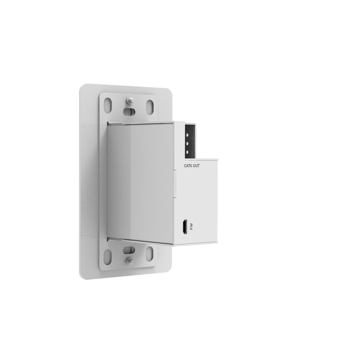 VigilLink 2x1 Wall Plate with Auto-Switching/Mini DP/HDMI TX/RX Set