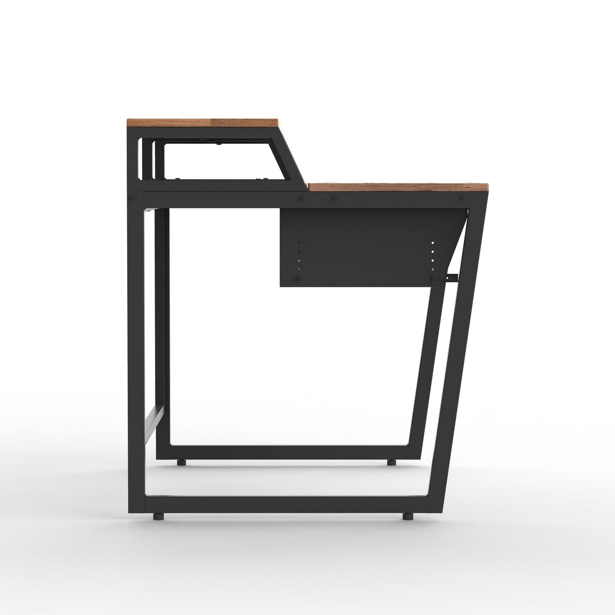 Wavebone Star Rover Studio Desk with 6U Rack Space and Adjustable Keyboard Tray