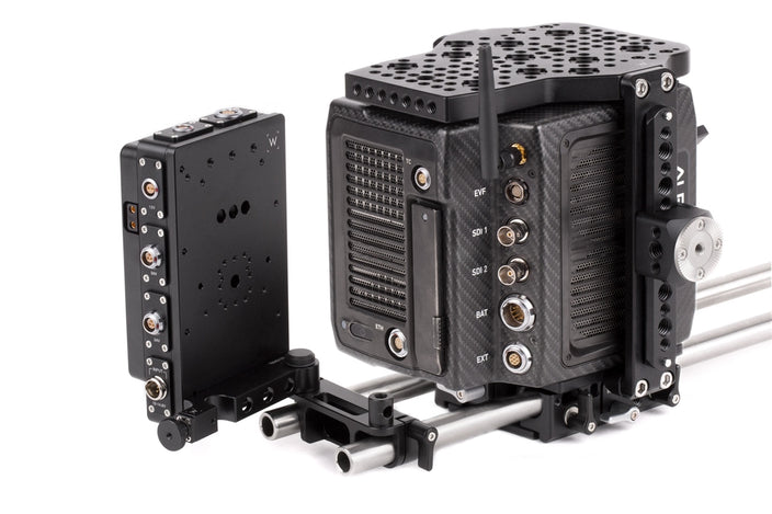 Wooden Camera Battery Swing, V-Mount or Gold Mount