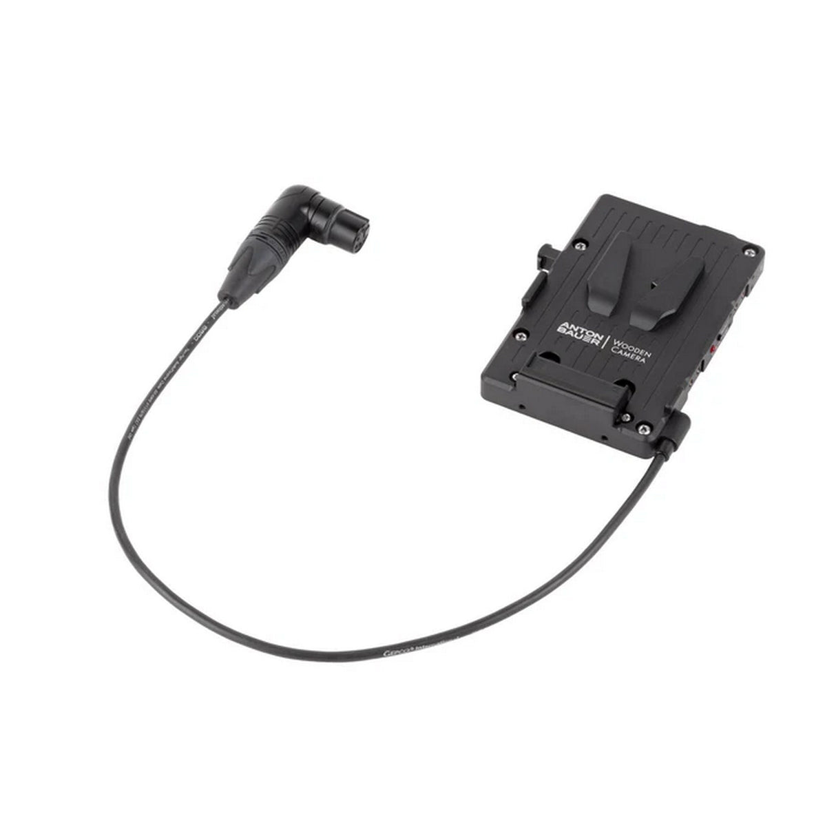 Wooden Camera WC Pro 4‑Pin XLR Right Angle, V-Mount