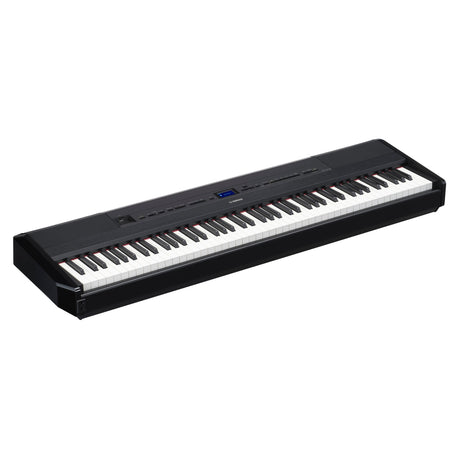 Yamaha P-525 88-Note GrandTouch-S Wooden Key Portable Digital Piano, Black