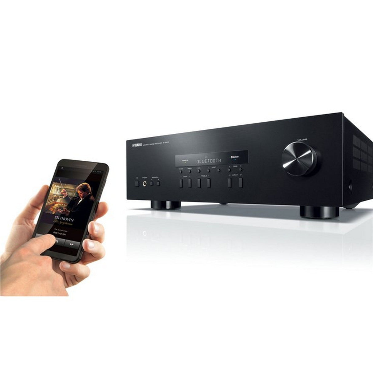 Yamaha R-S202 100W Natural Sound Stereo Receiver with Bluetooth