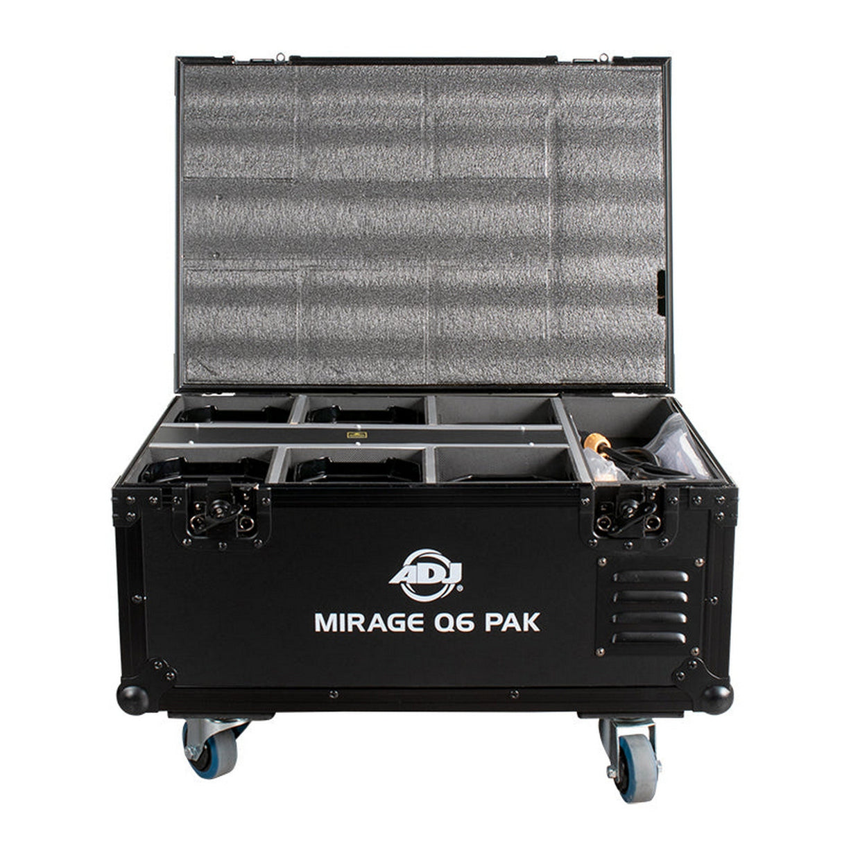 ADJ Mirage Q6 Pak Black Event Up Lighting System