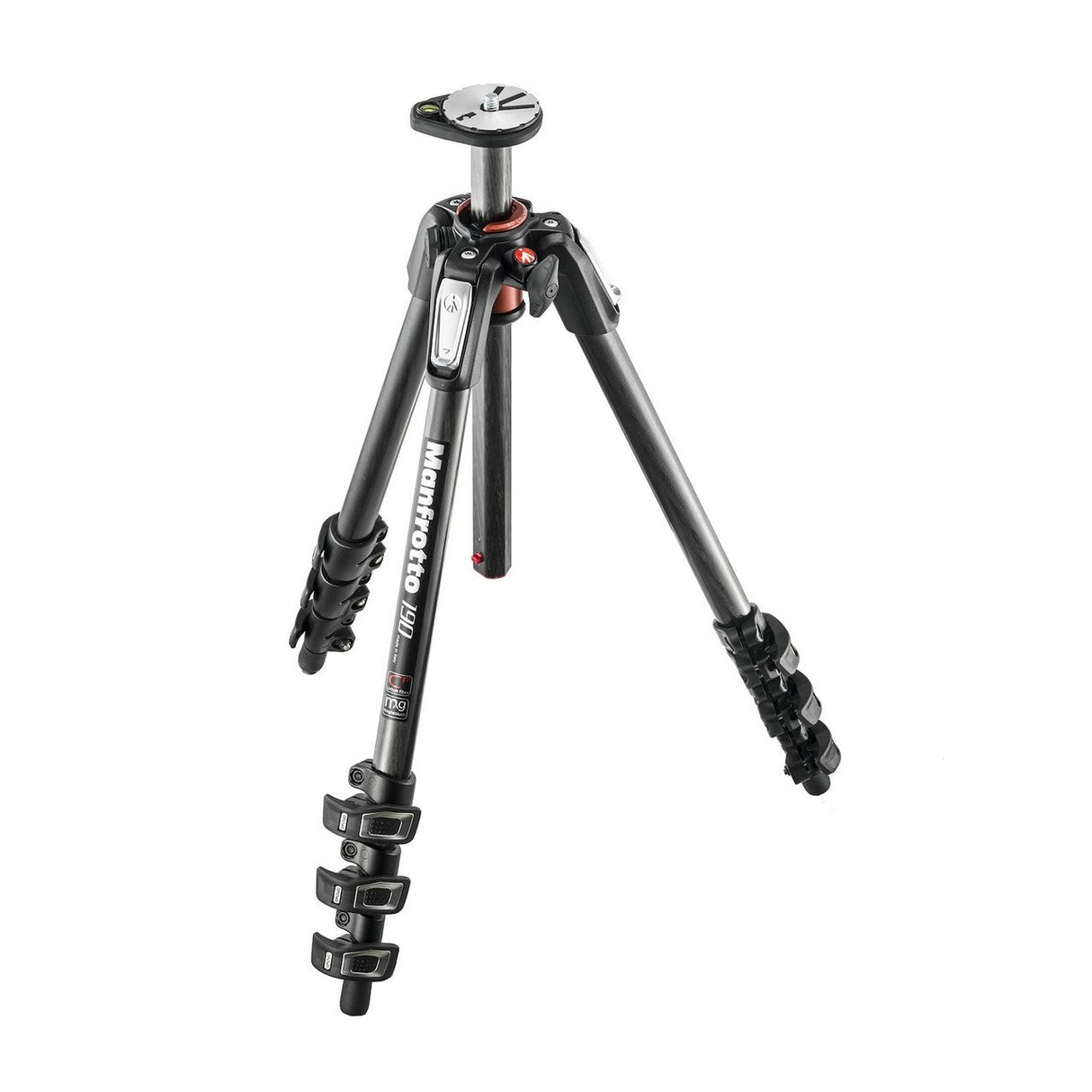 Manfrotto MT190CXPRO4 Horizontal Column Carbon Fiber 4 Section Tripod