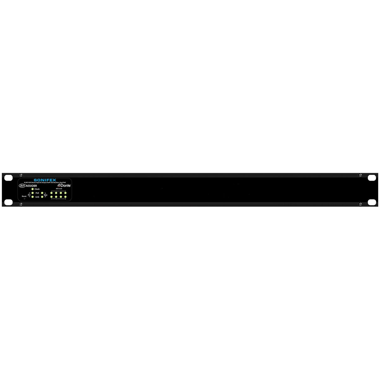 Sonifex AVN-AESIO8R 8 AES3 I/O Dual Dante Interface PoE