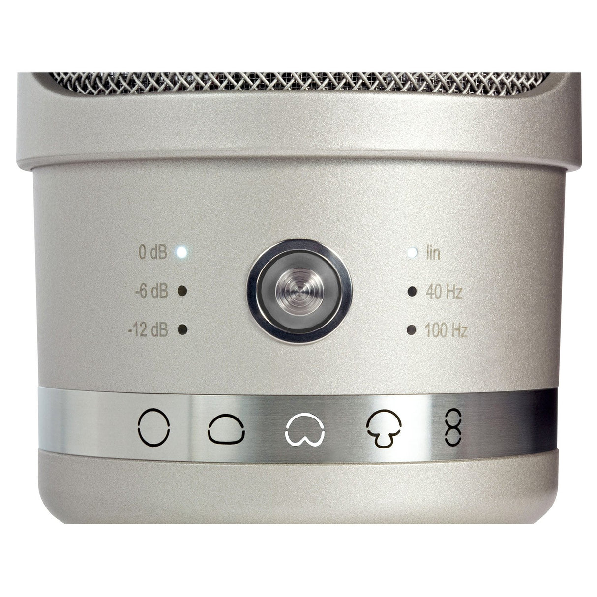 Neumann TLM 107 Studio Set Multi-Pattern Condenser Microphone with Shockmount Nickel