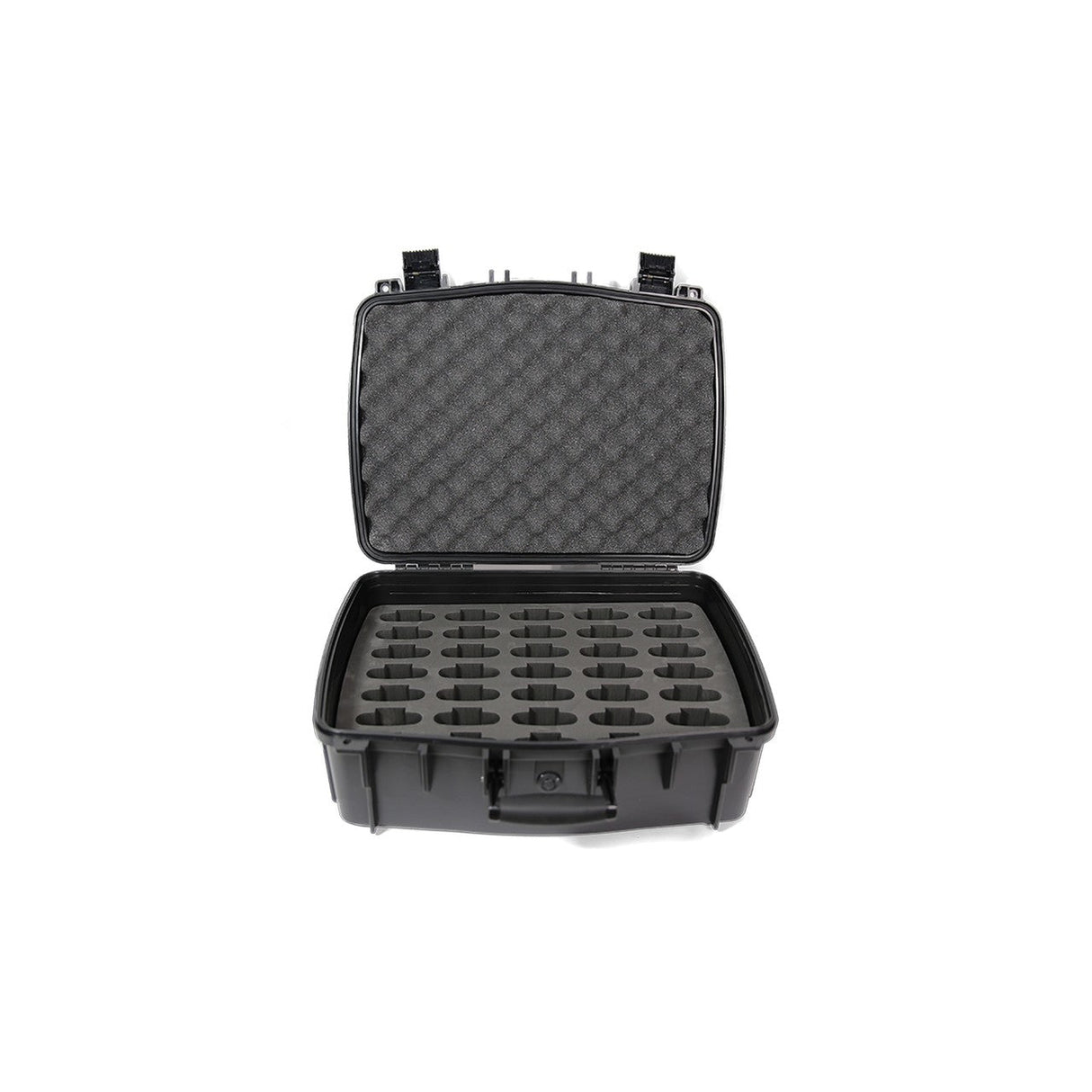 Williams AV CCS 056 35 Carry Case with 35 Slot Foam Insert for PPA T46 Transmitter FM/IR/Loop Bodypack Receivers