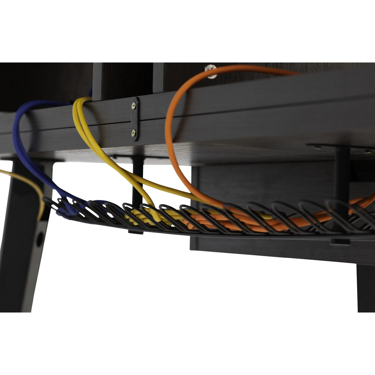 Gator GFW-ELITEDESK-BRN Elite Series Furniture Desk Walnut Brown Finish