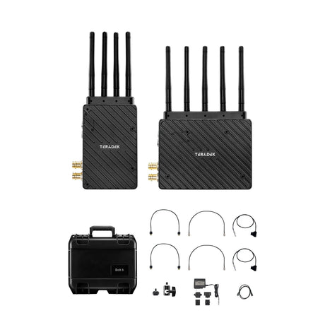 Teradek 10-2310 Bolt 6 XT 1500 12G-SDI/HDMI Wireless Transmitter/Receiver, No Mount