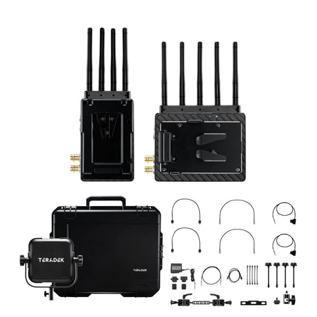 Teradek 10-2310-V Bolt 6 XT 1500 12G-SDI/HDMI Wireless Transmitter/Receiver, V-Mount