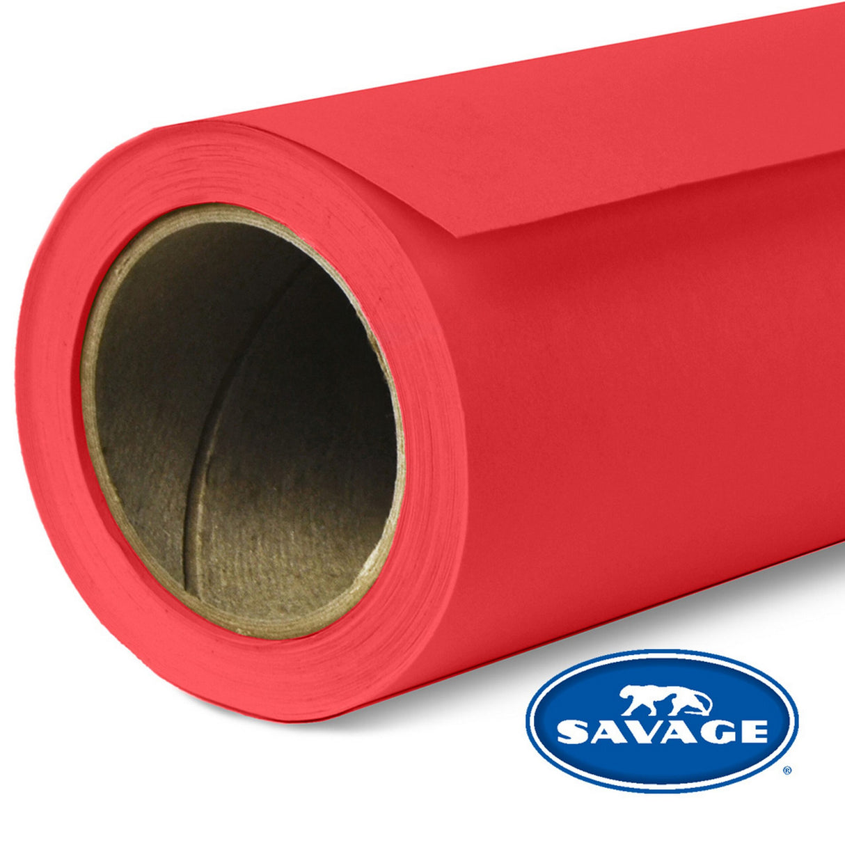 Savage 53-Inch x 12-Yards Widetone Seamless Background Paper Primary Red