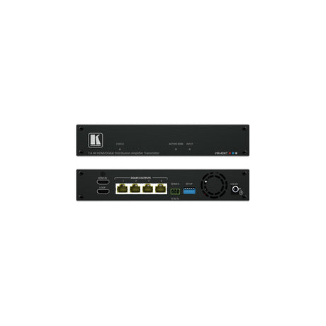Kramer VM-4DKT 1:4 4K60 4:4:4 HDMI to Long-Reach DGKat 2.0 Distribution Amplifier