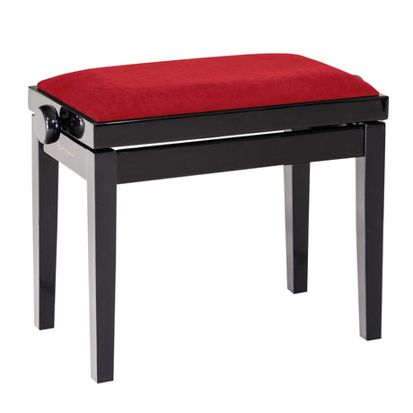 K&M 13802 Seat Cushion, Velvet, Red