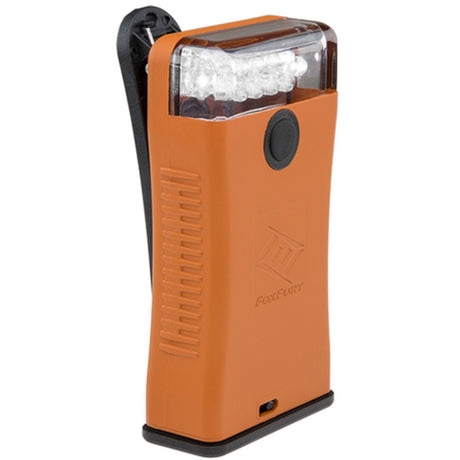 FoxFury 302-010 | Scout Clip Light in Orange with White LEDs