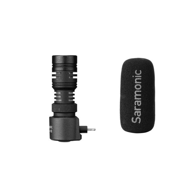 Saramonic SmartMic + Di Compact Directional Microphone w/Lightning for Apple Devices