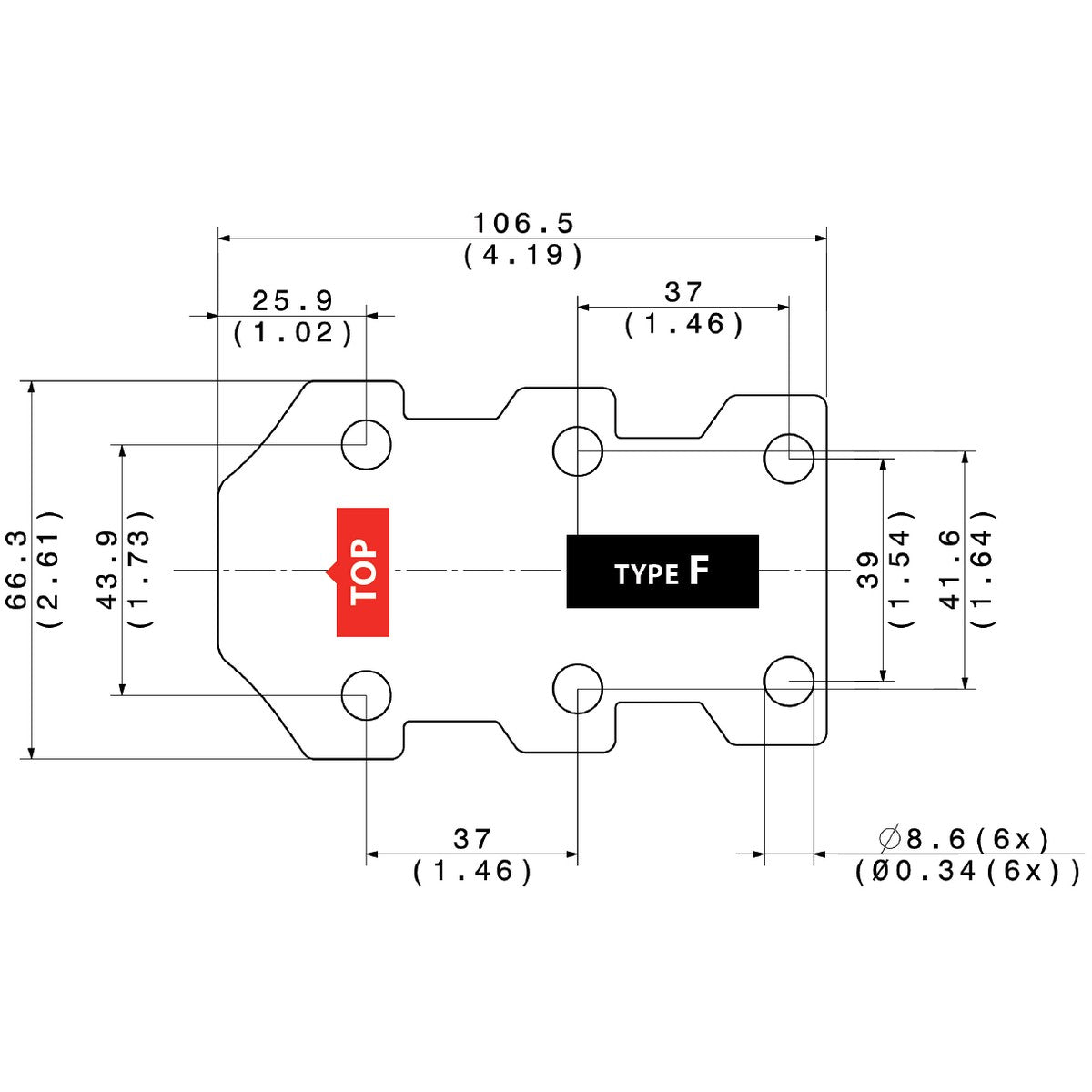 Tronical Backplate Type F Guitar Contacting PCB for TronicalTune Plus - accessories